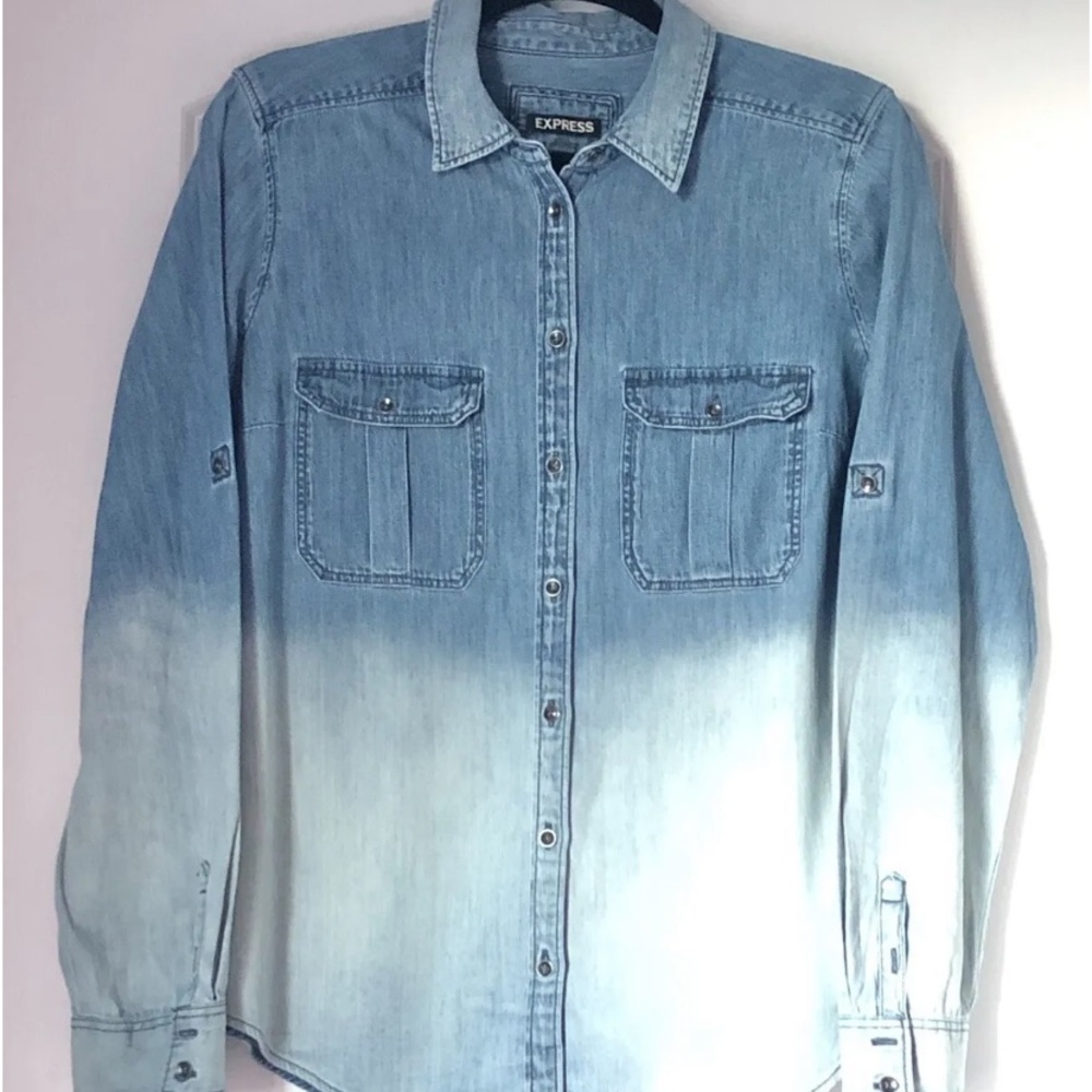 Express Denim Shirt.